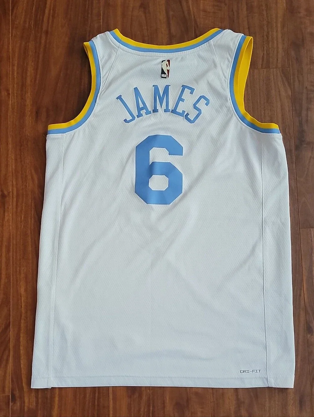 Nike LeBron James #6 LA Lakers/Minneapolis Classic Edition NBA Swingman JERSEY.